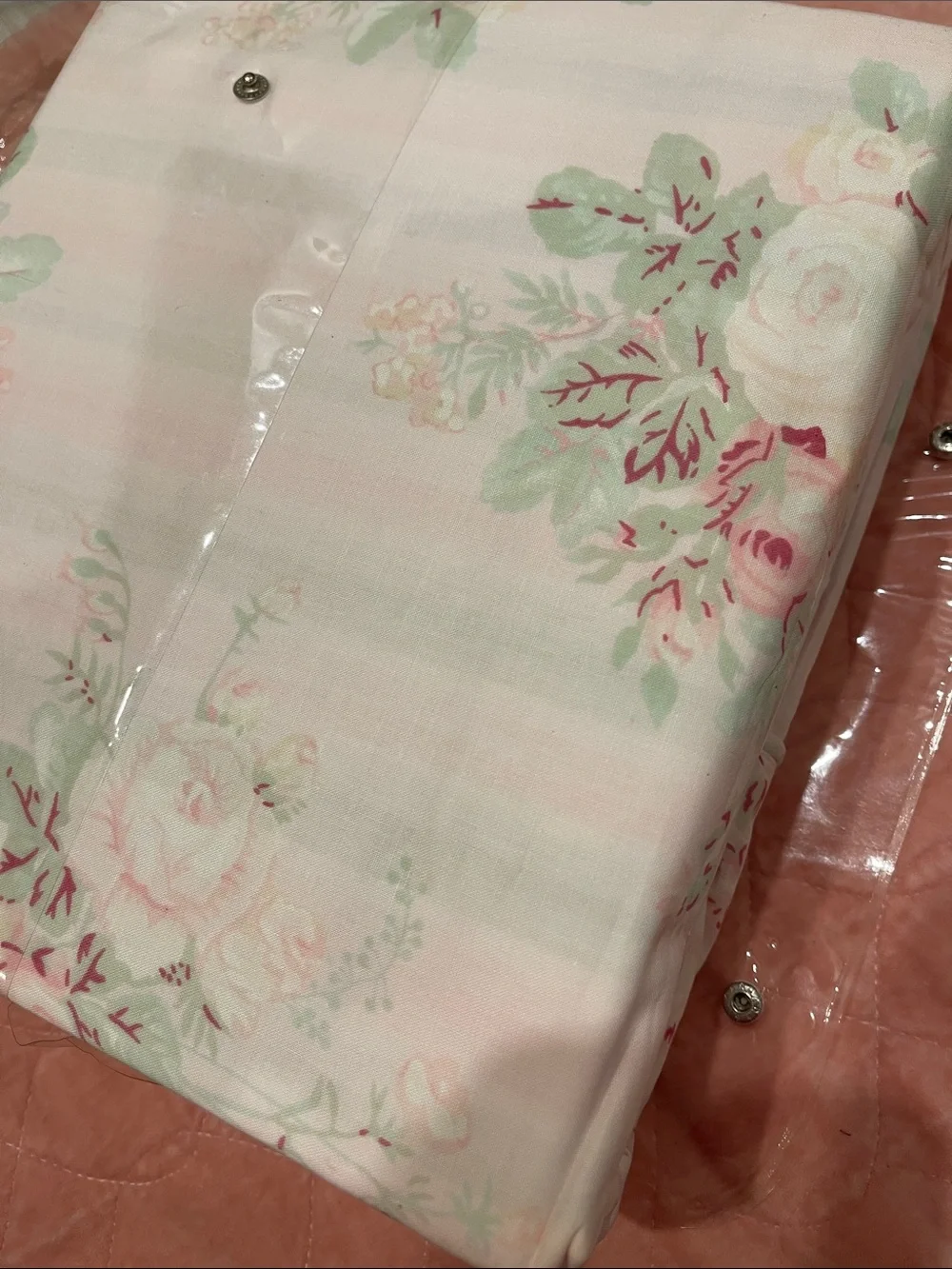 NEW Rachel Ashwell treasures Garden Rose, King duvet🩷 RARE‼️